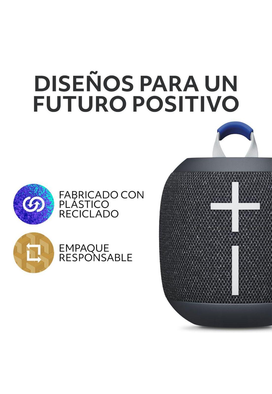 Parlante Logitech NEGRO Port. Wonderboom 4-7