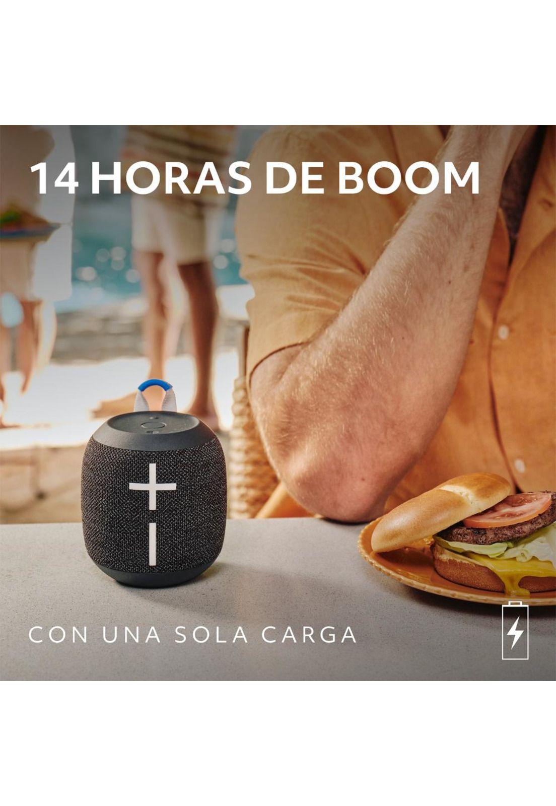 Parlante Logitech NEGRO Port. Wonderboom 4-8
