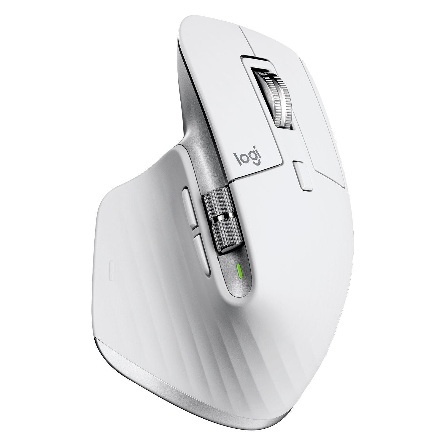 Mouse Inalámbrico Ultra Rápido Logitech Mx Master 3 Blanco Open box-2