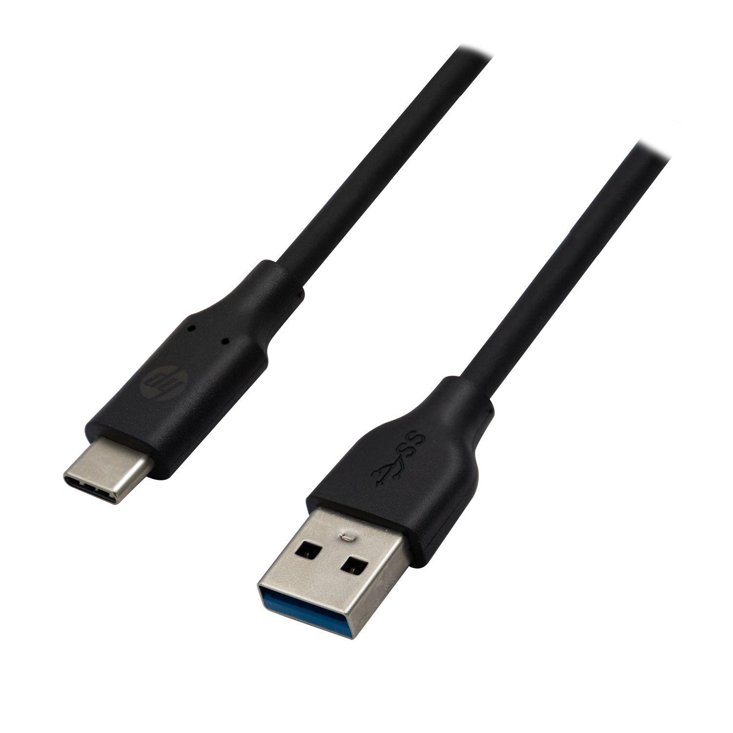 CABLE HP DHC-TC101 USB-A 1M NEGRO 8 PINES Open box-2
