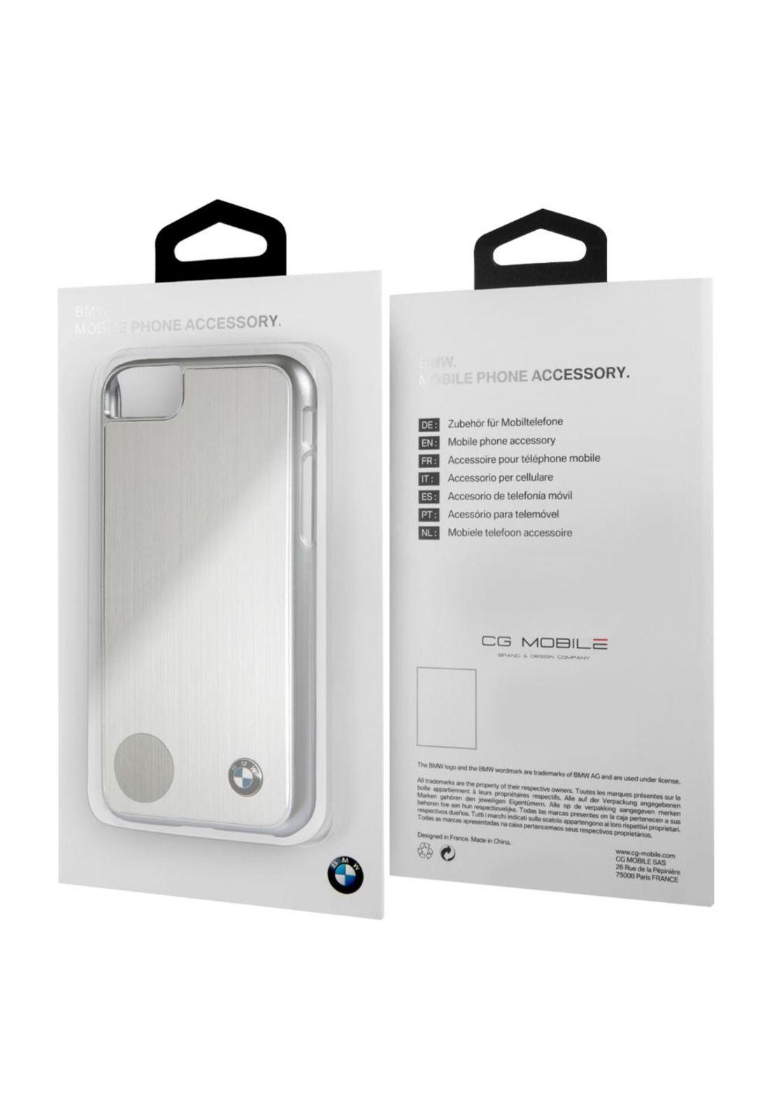 CARCASA BMW P/IPHONE 7/8 SILVER BMHCI8SASI-2