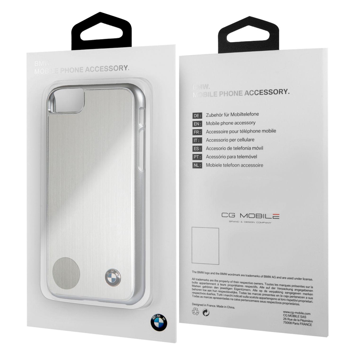 CARCASA BMW P/IPHONE 7/8 SILVER BMHCI8SASI COLOR NEGRO-2