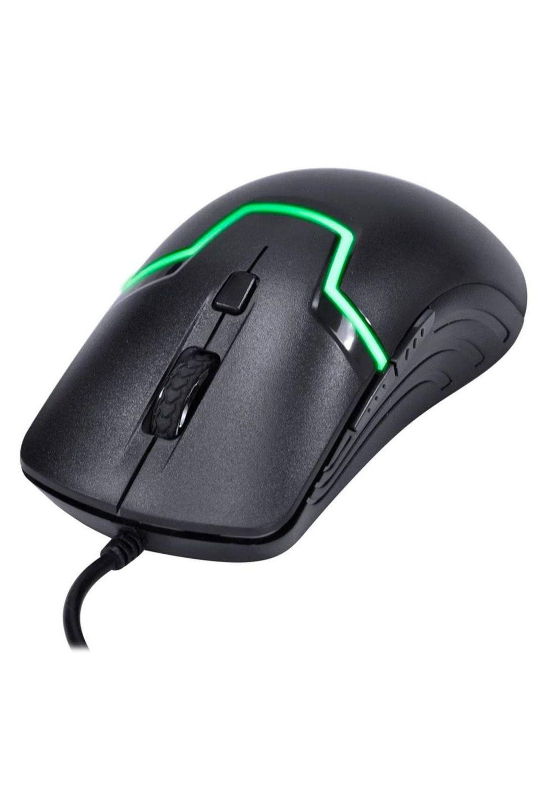 Mouse Alámbrico Negro-2