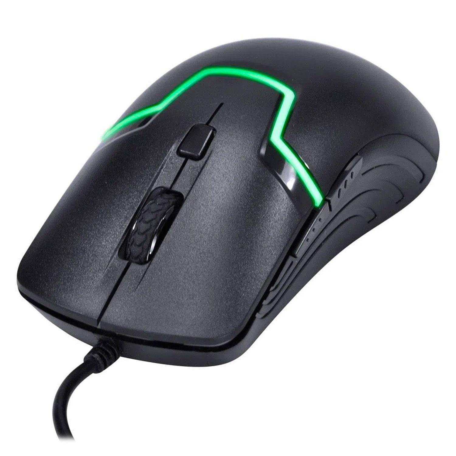 MOUSE ALÁMBRICO NEGRO M100S-3