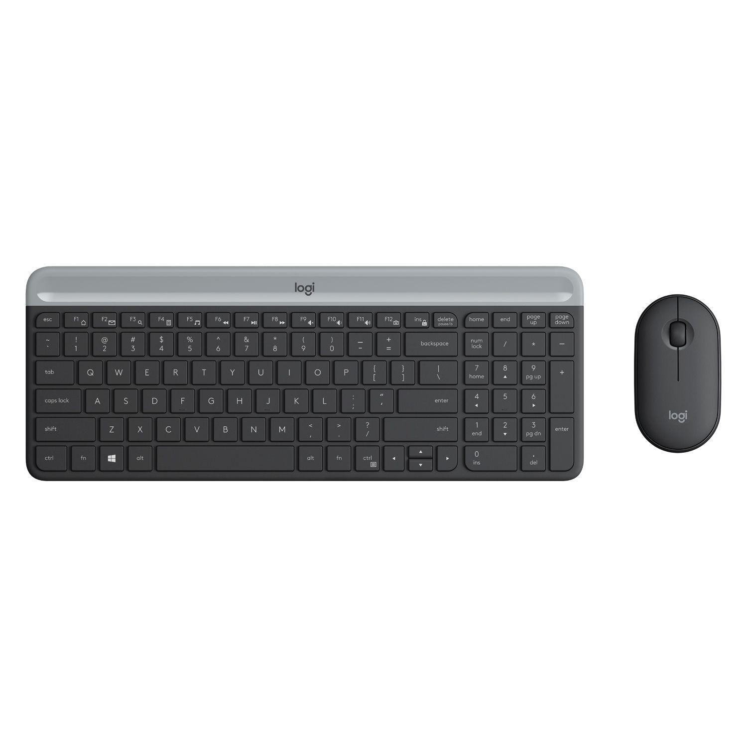 Kit De Teclado Y Mouse Inalámbrico Logitech Mk470 Inglés Us Open box-2