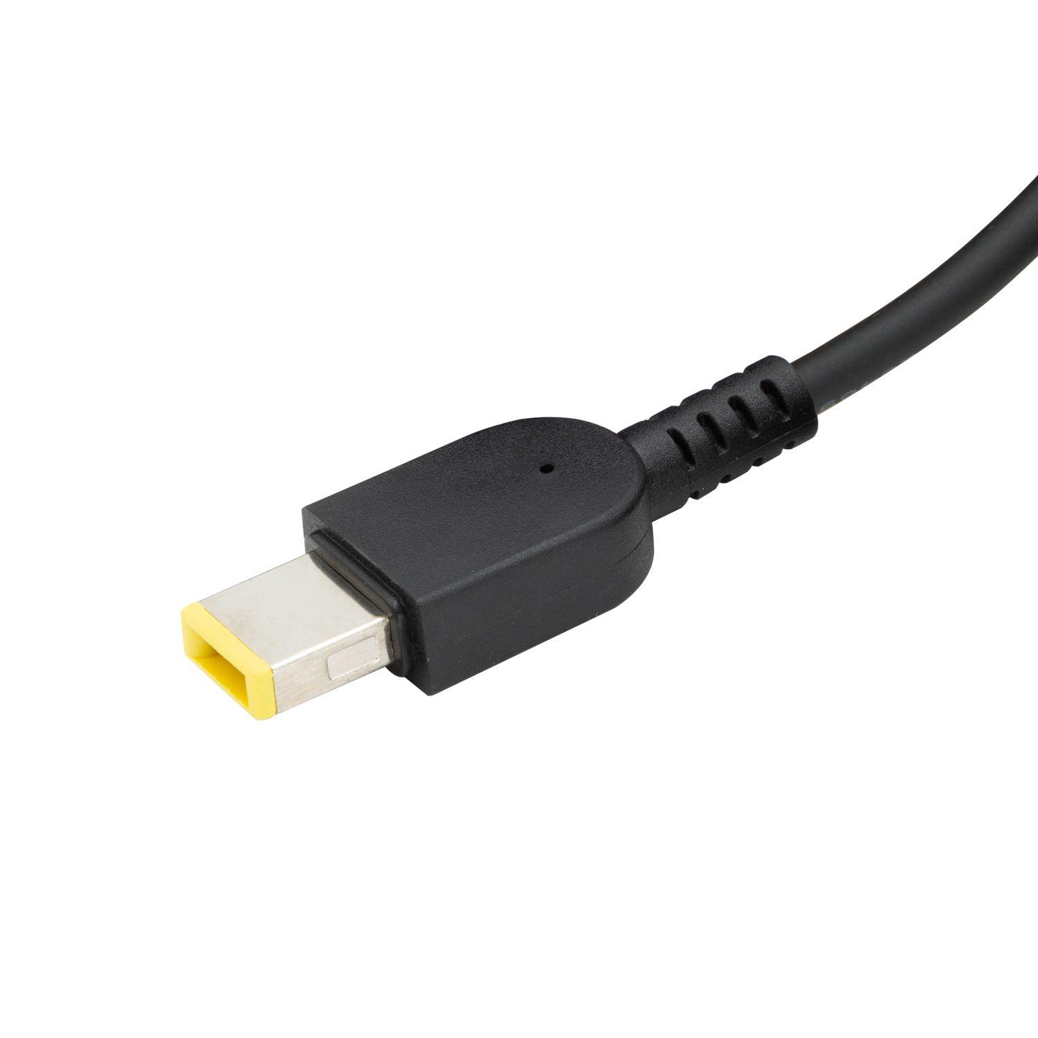 CARGADOR DE ULTRABOOK 20V/2.25A LENOVO USB ELECTROTOM COLOR NEGRO Open box-3