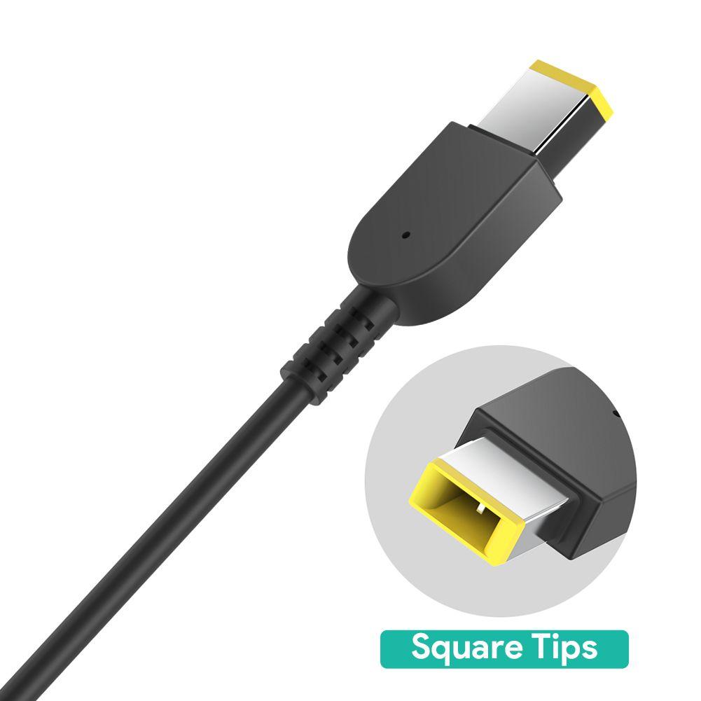 CARGADOR DE ULTRABOOK 20V/2.25A LENOVO USB ELECTROTOM COLOR NEGRO Open box-4