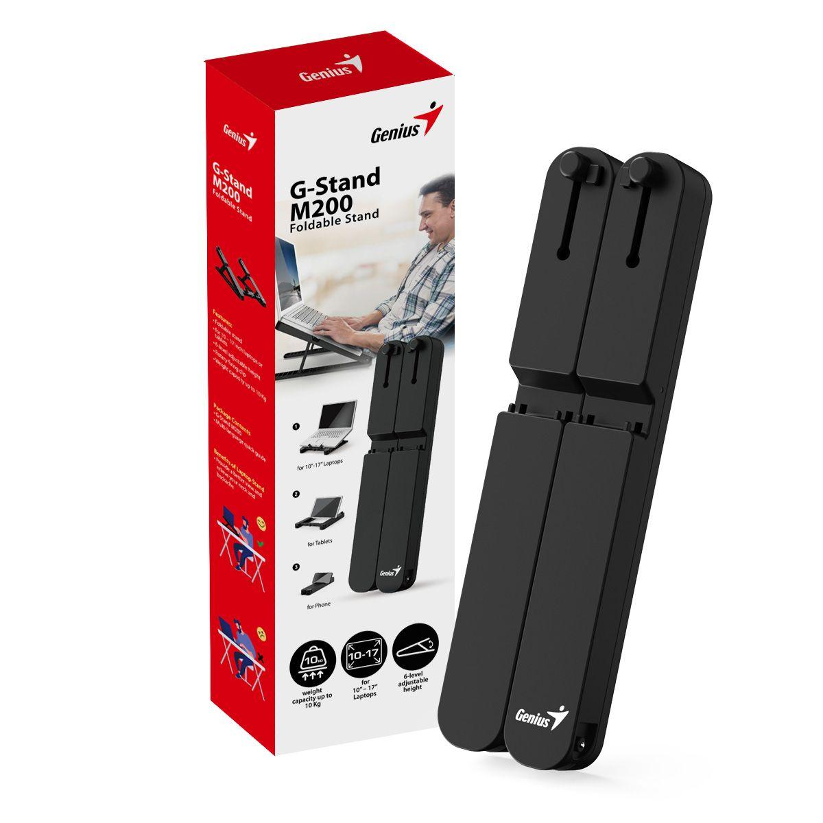 BASE PARA NOTEBOOK G-STAND M200 GENIUS Open box-0