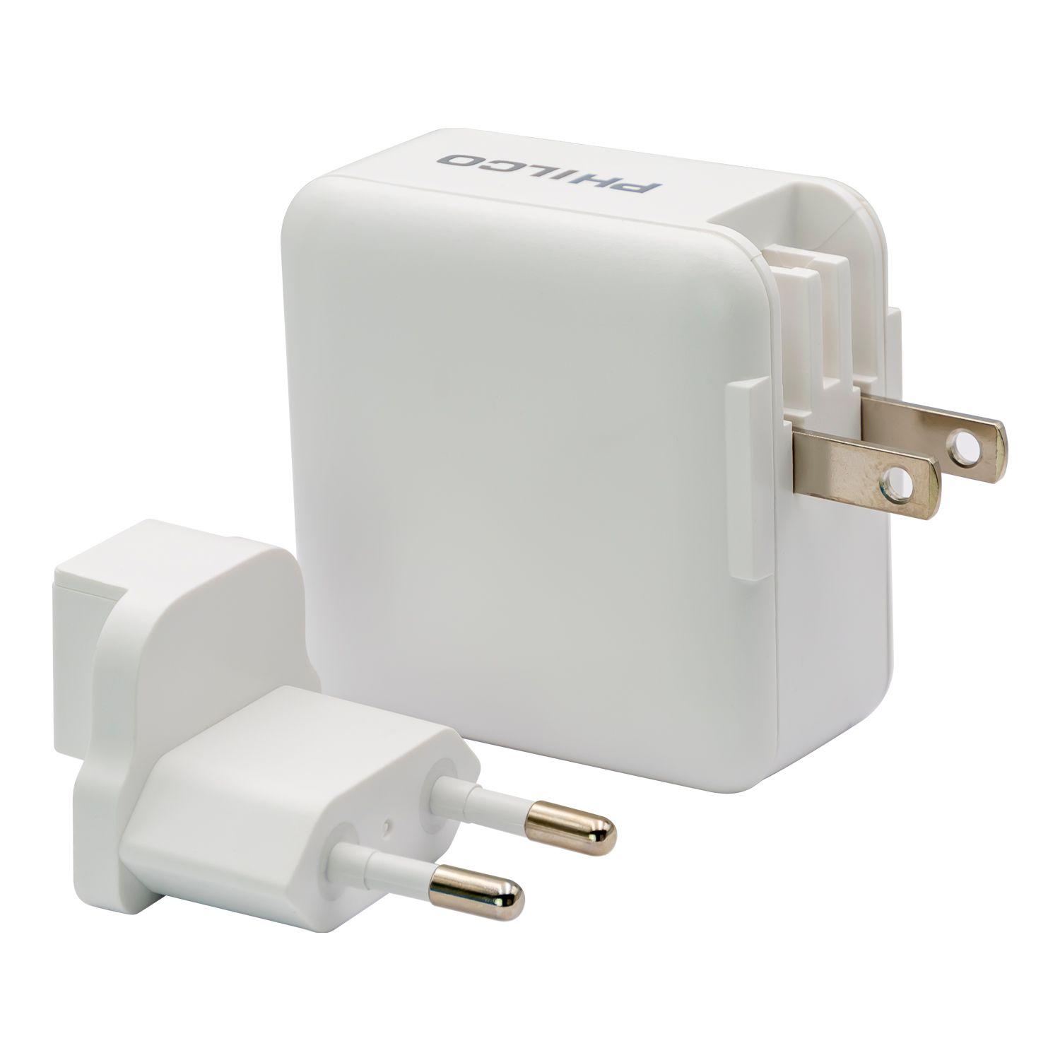 CARGADOR DE PARED SUPER RAPIDO 65W USB A Y TIPO C Open box-3