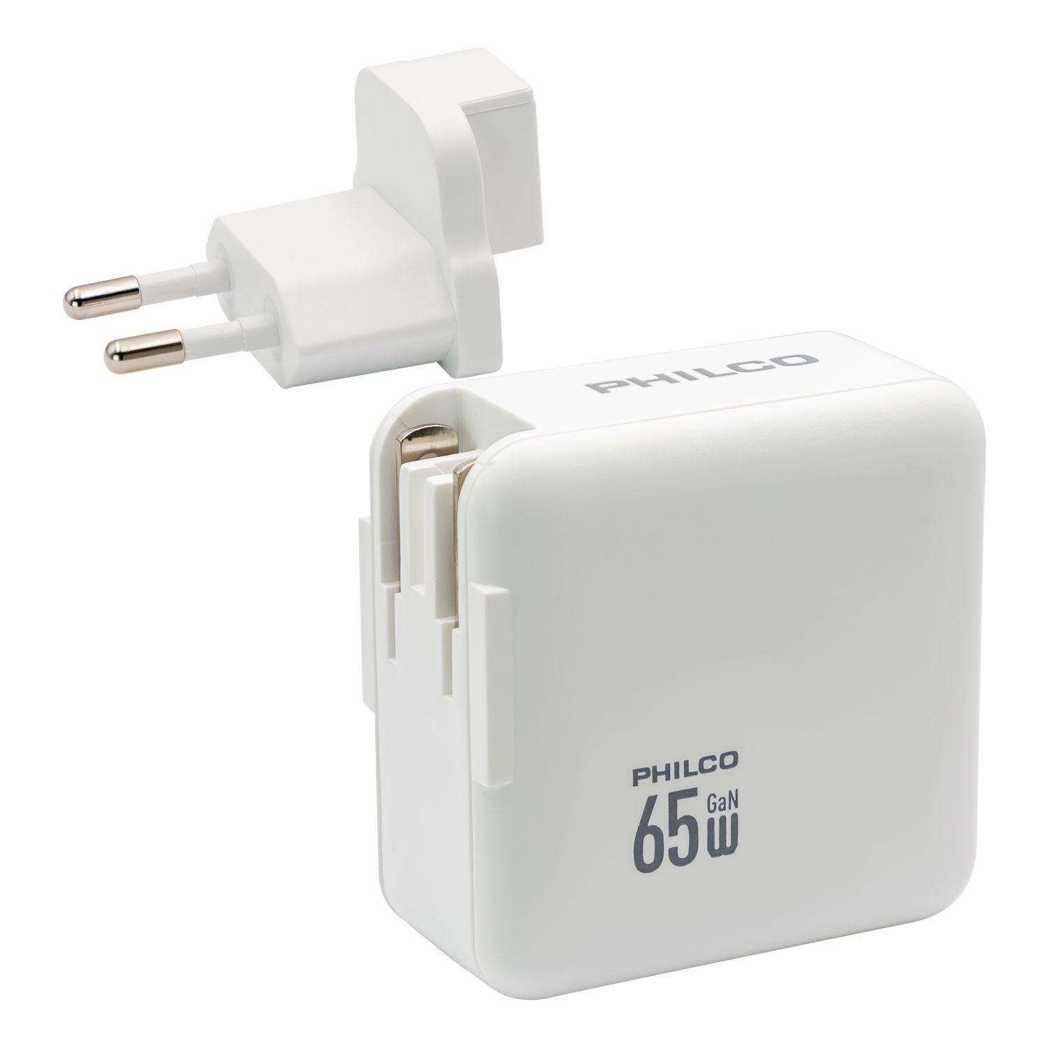 CARGADOR DE PARED SUPER RAPIDO 65W USB A Y TIPO C Open box-4