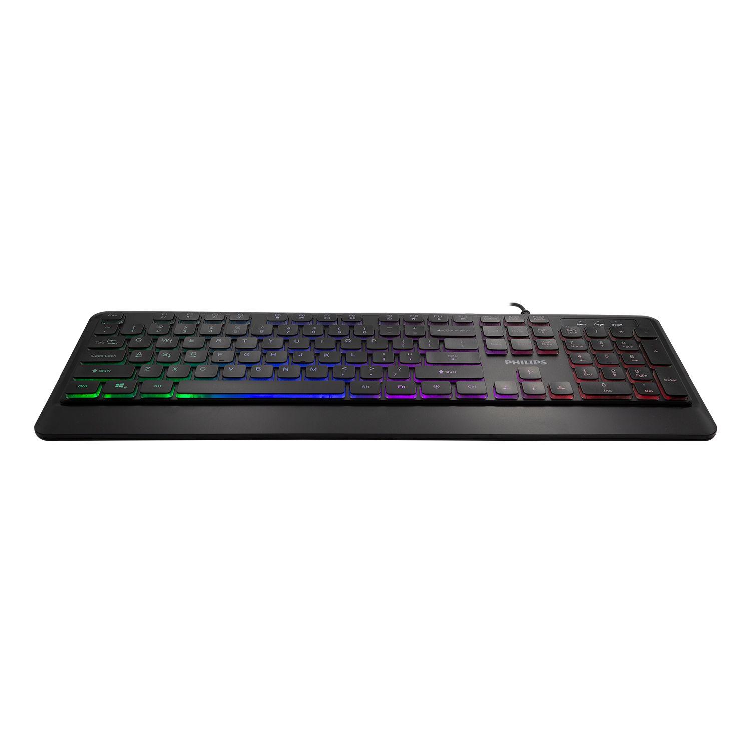 SPK8294 TECLADO ALÁMBRICO GAMER PHILIPS INGLES Open box-4