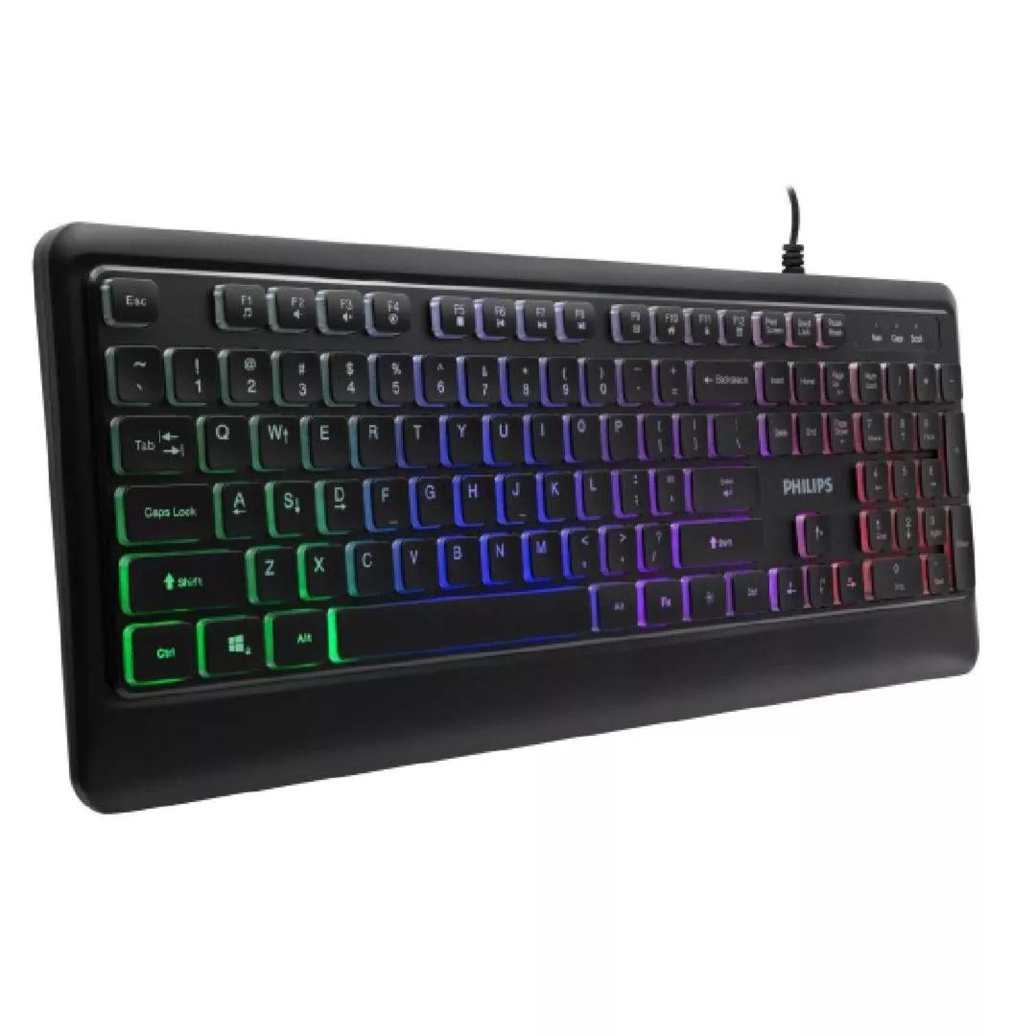 SPK8294 TECLADO ALÁMBRICO GAMER PHILIPS INGLES Open box-2
