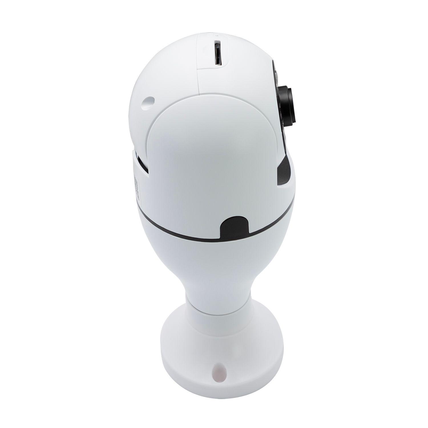 CÁMARA SEGURIDAD CCTV WIFI TIPO AMPOLLETA 2MP W9120, PHILCO COLOR BLANCO Open box-4