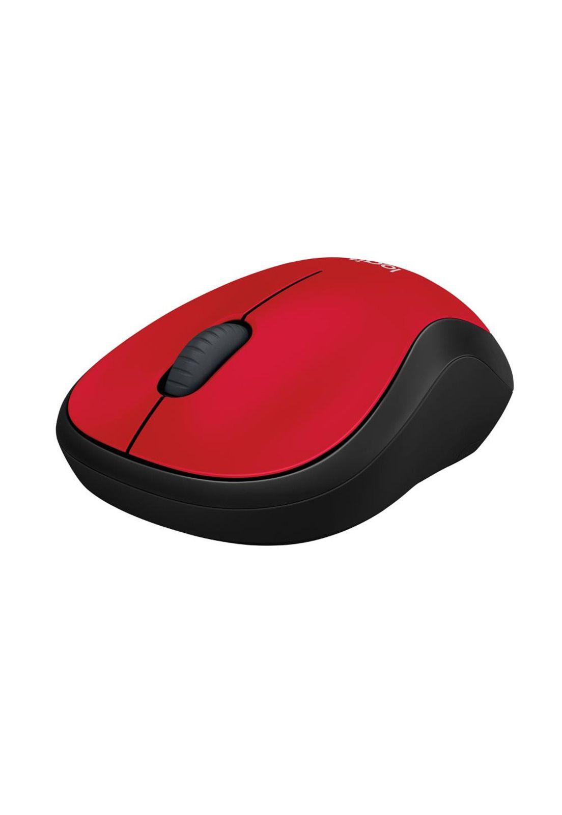910-003635 MOUSE LOGITECH INALAM M185 ROJ-2
