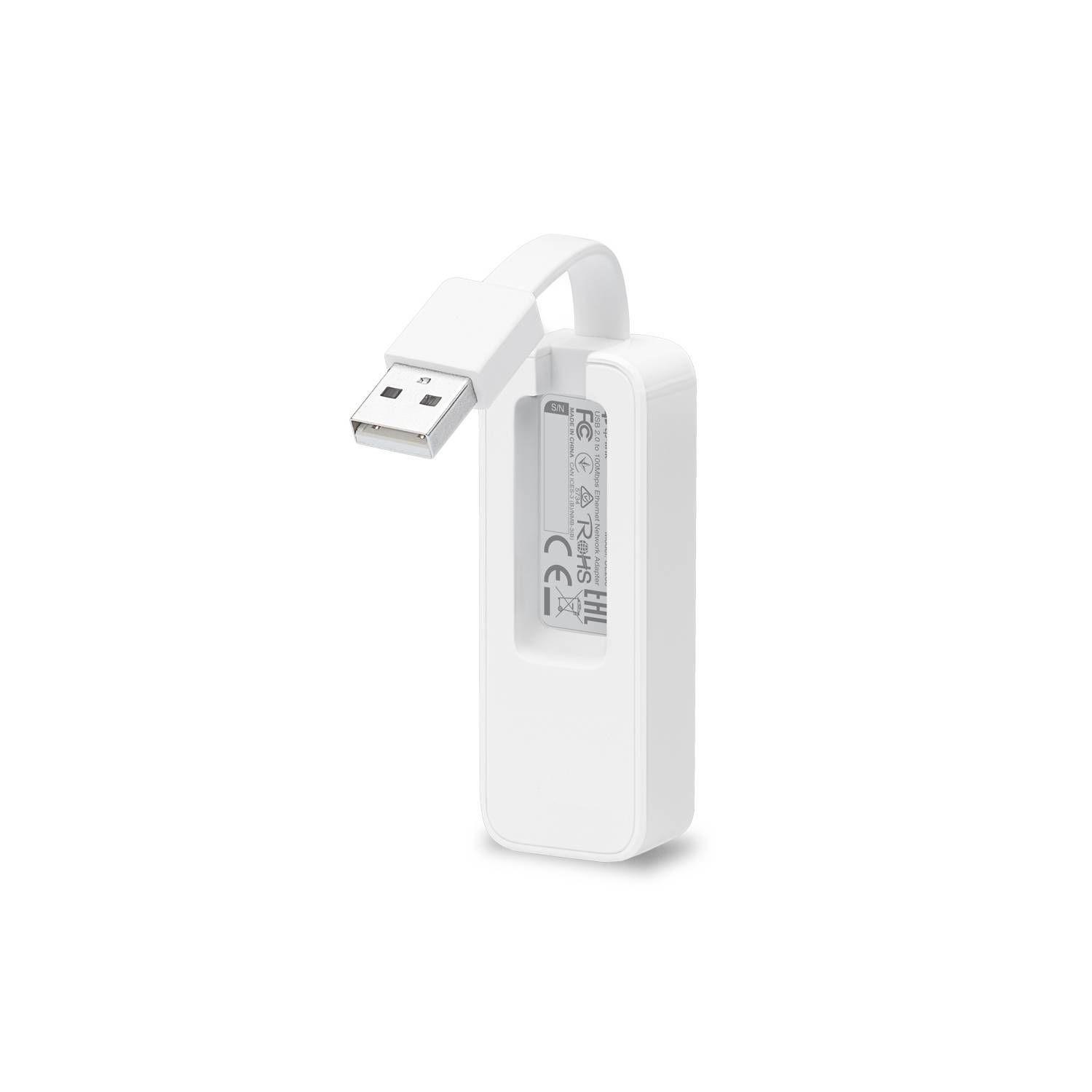 ADAPTADOR DE RED USB 2.0 A ETHERNET 100MBPS UE200 TPLINK-2