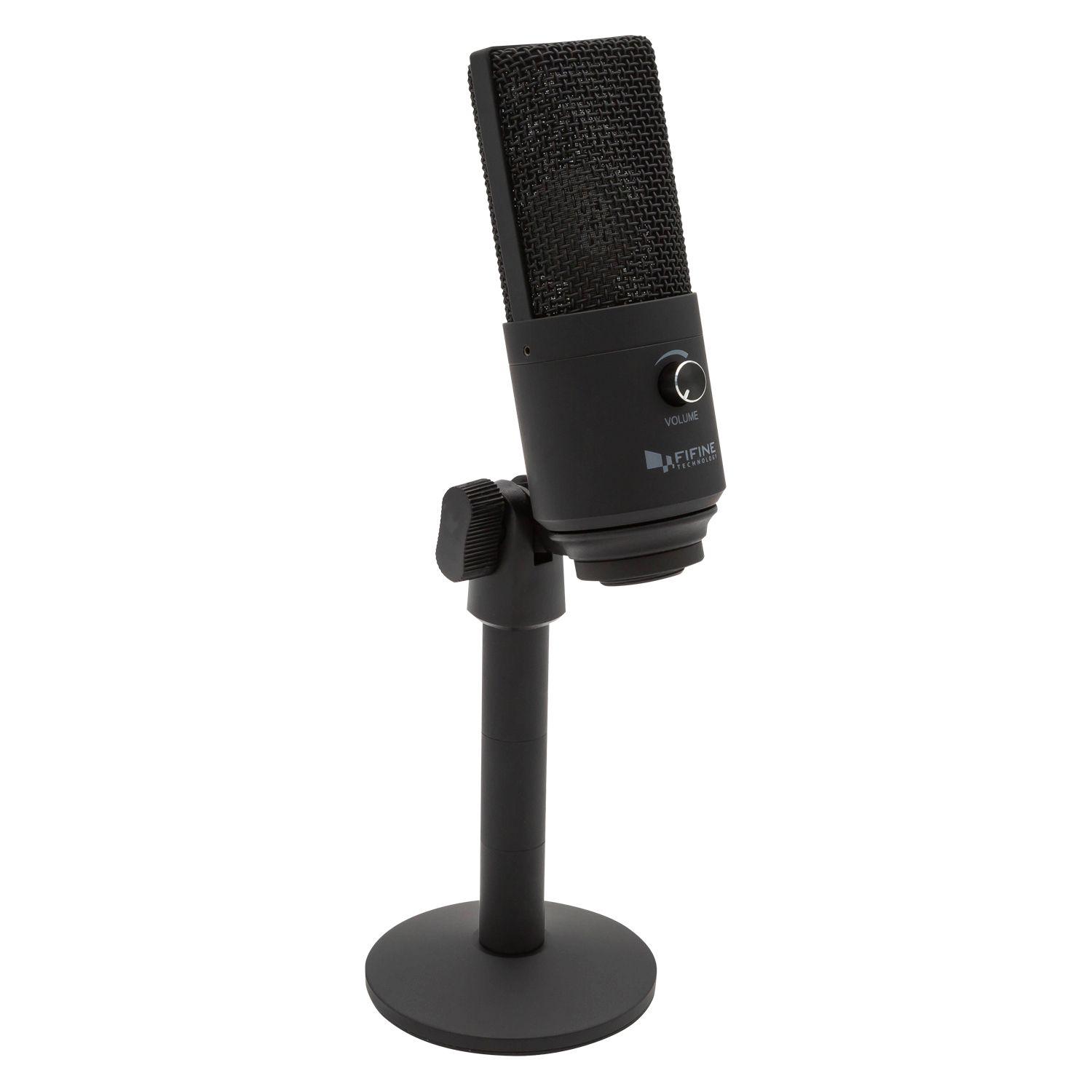 Micrófono USB Fifine K670B diafragma 16mm Open Box-3