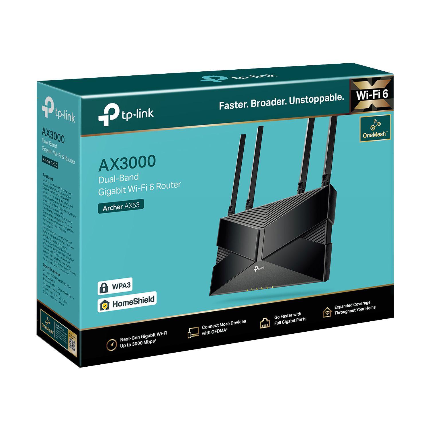 ROUTER TPLINK AX3000 ARCHER AX53 DUAL BAND GIGABIT WI-FI 6-2