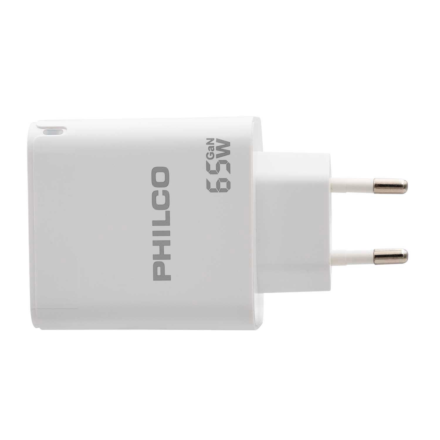 CARG. DE PARED SUPER RAPIDO 65W USB A Y TIPO C-3