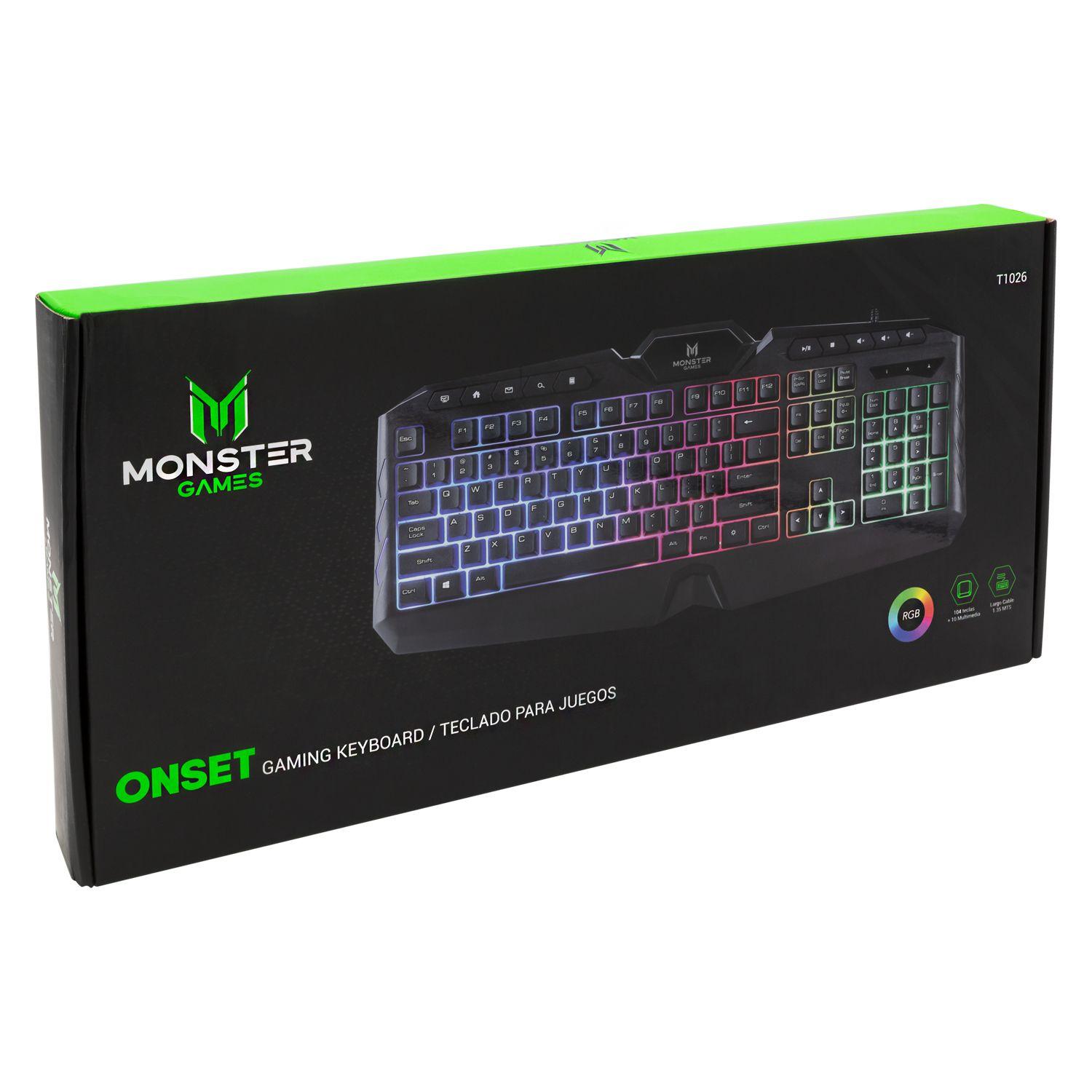 T1026 KEYBOARD GAMER MONSTER ONSET-2
