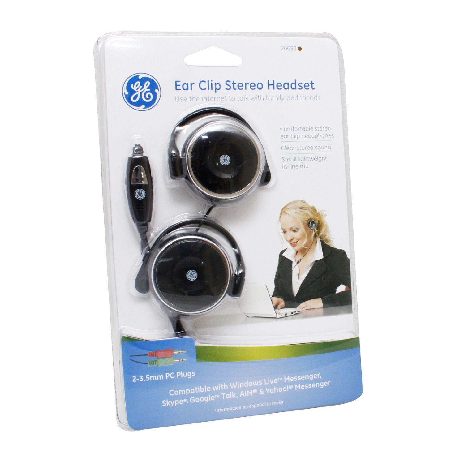 AUDÍFONOS C/MICRÓFONO EAR- CLIP G.E.-1