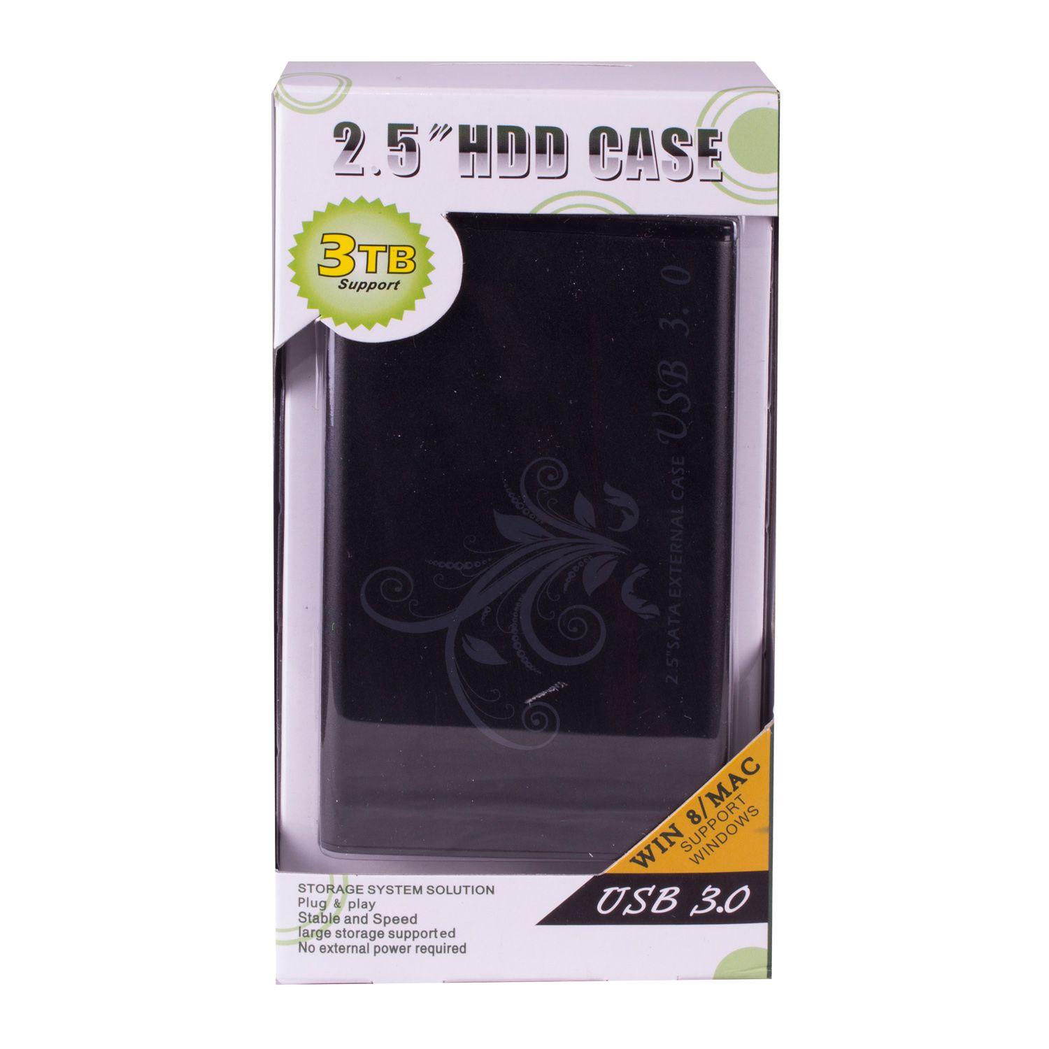 COFRE PARA DISCO DURO 2.5 SATA USB 3.0 NEGRO Open box-5
