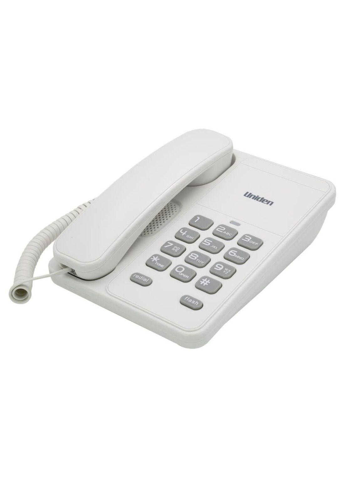 TELEFONO AS-7202 SOBREMESA UNIDEN BLANCO-4