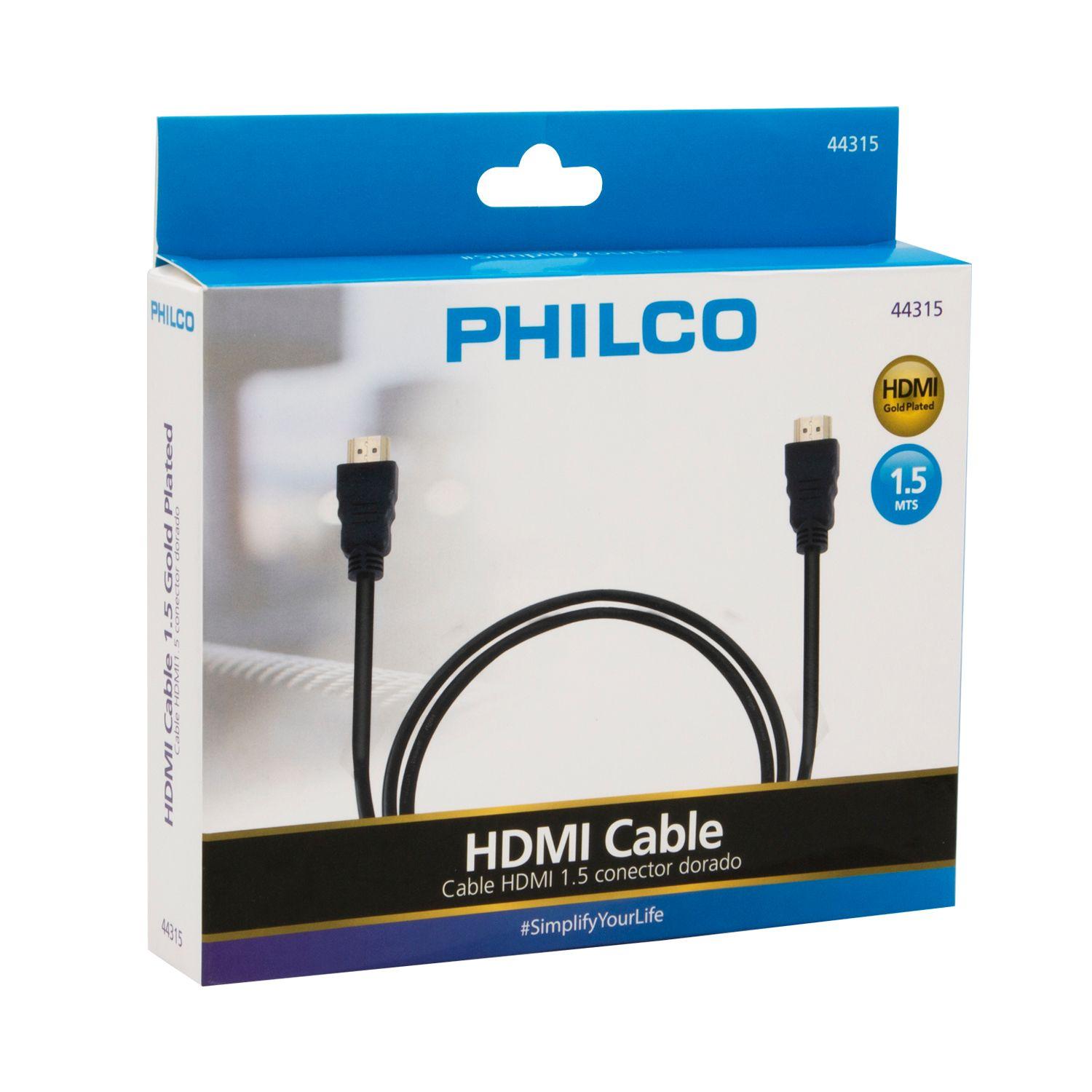 Cable HDMI 1.5m dorado Open Box-0