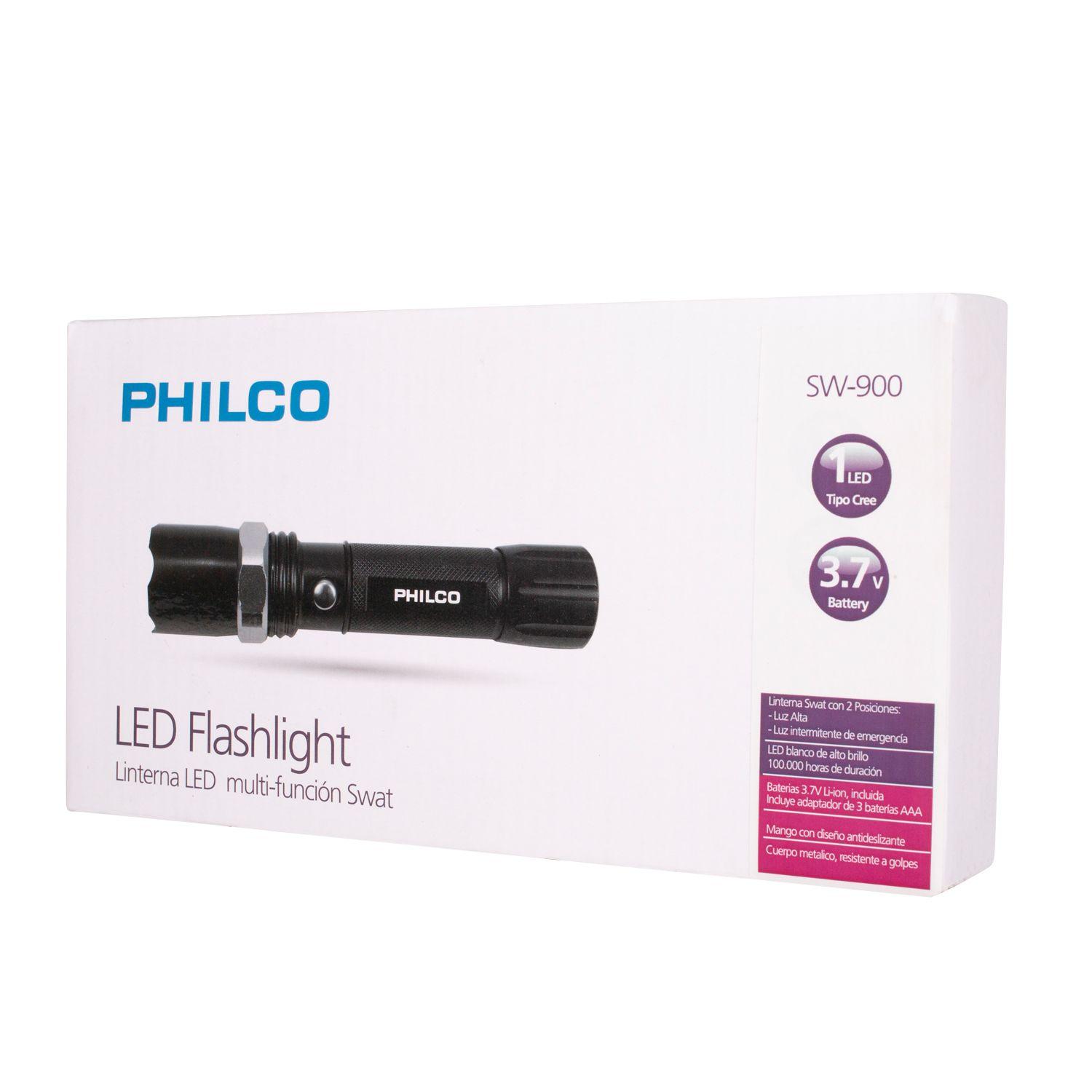 LINTERNA LED MULTIFUNCION SWAT 3 WATTS-2