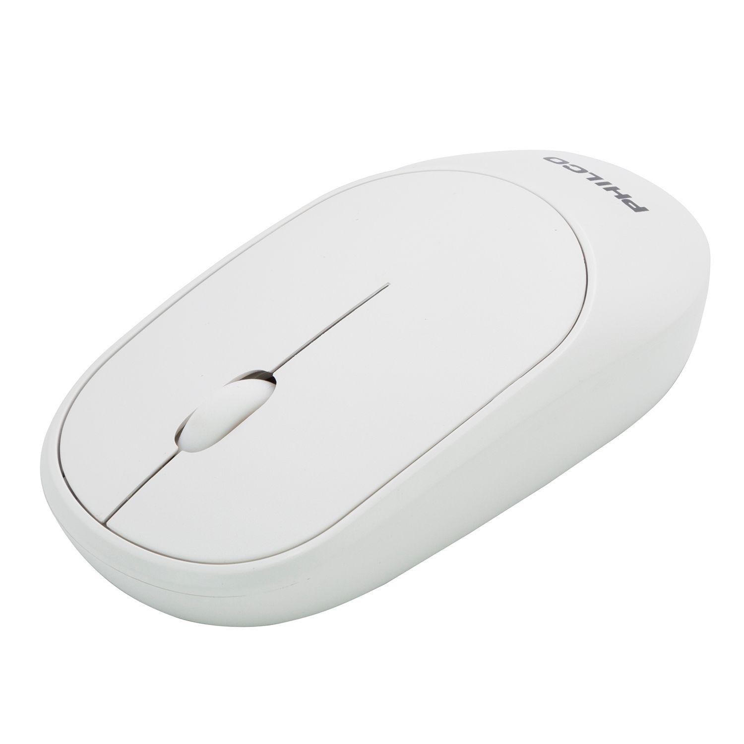 Mouse inalámbrico Philco Pro PPR7314 Blanco-2