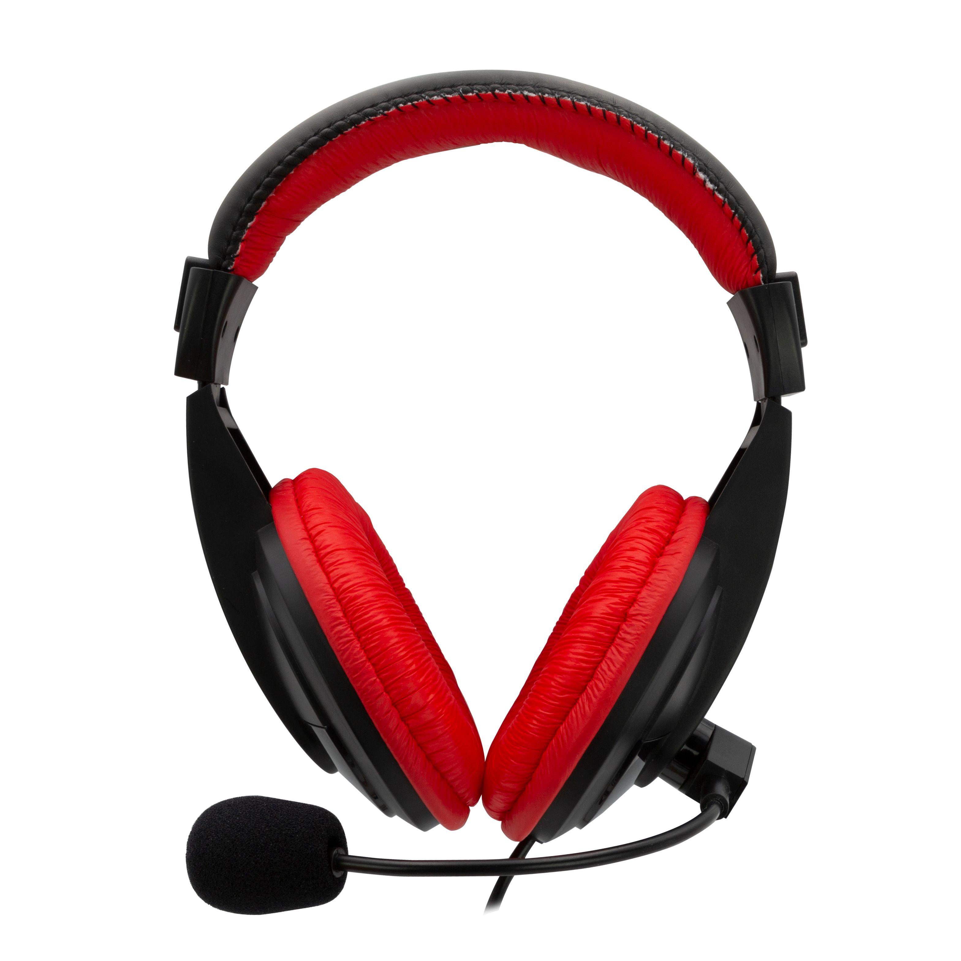 AUDIFONO GAMER MONSTER LOUD RED Open box-3