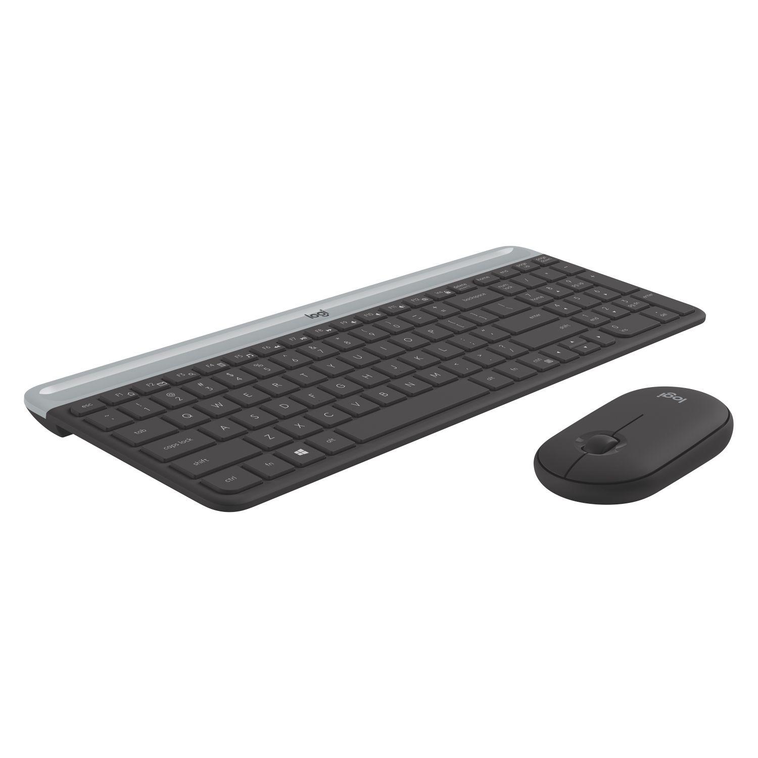Kit De Teclado Y Mouse Inalámbrico Logitech Mk470 Inglés Us Open box-3