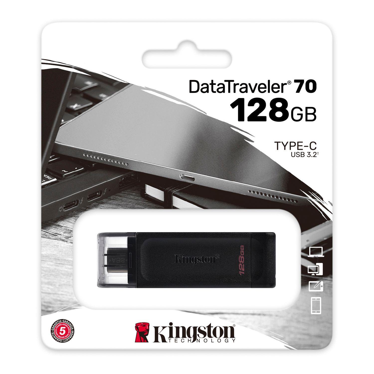 PENDRIVE-C / 3.2  DATA TRAVELER 70 DT70/128GB-2