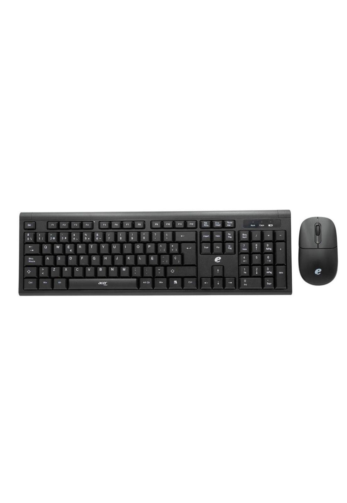 EKW111 SP COMBO TECLADO INALAMBRICO + MOUSE NEGROS ACER-4