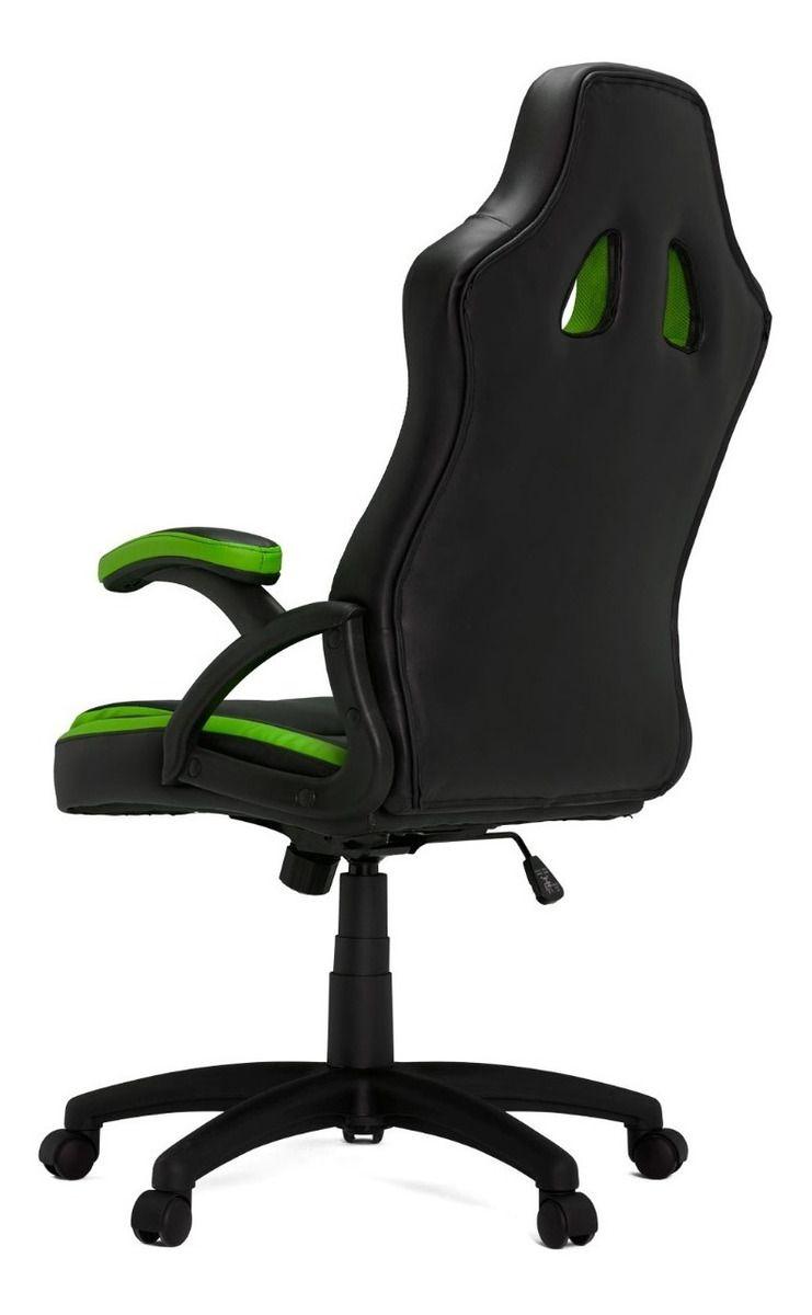 SILLA GAMER HHGEAR SM115_BG BLACK AND GREEN-2