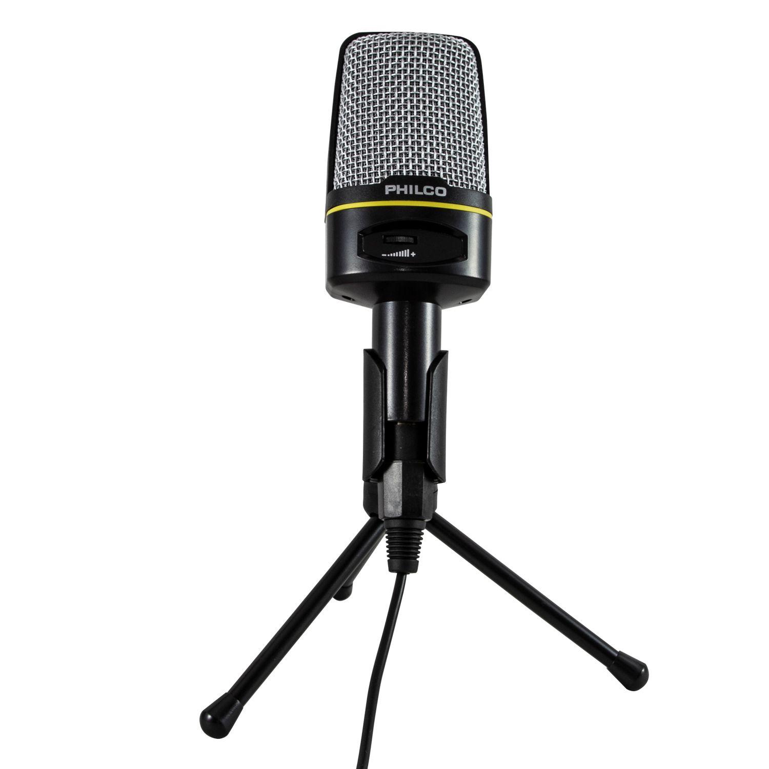 MICROFONO CONDENSADOR GAMER/STREAMER C/TRIPODE Open box-2