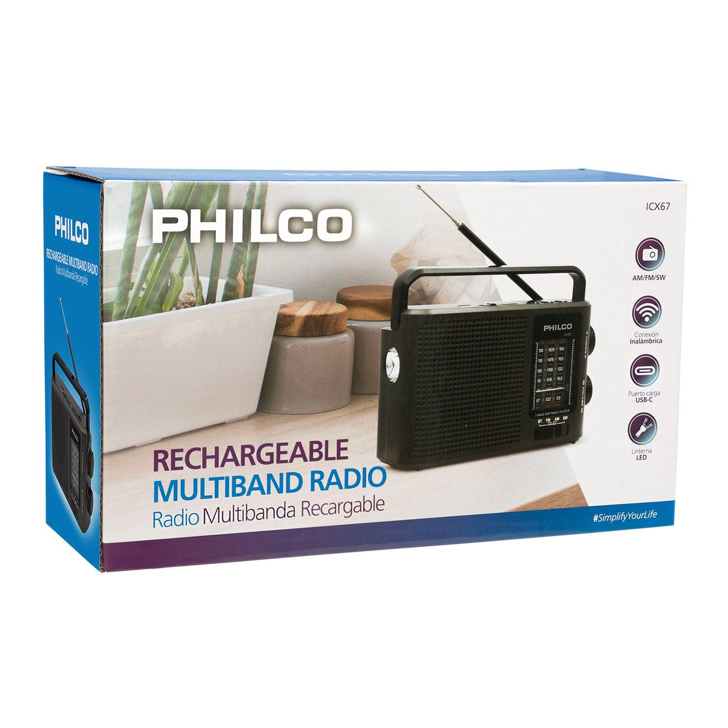 Radio Multibanda Philco ICX67-5