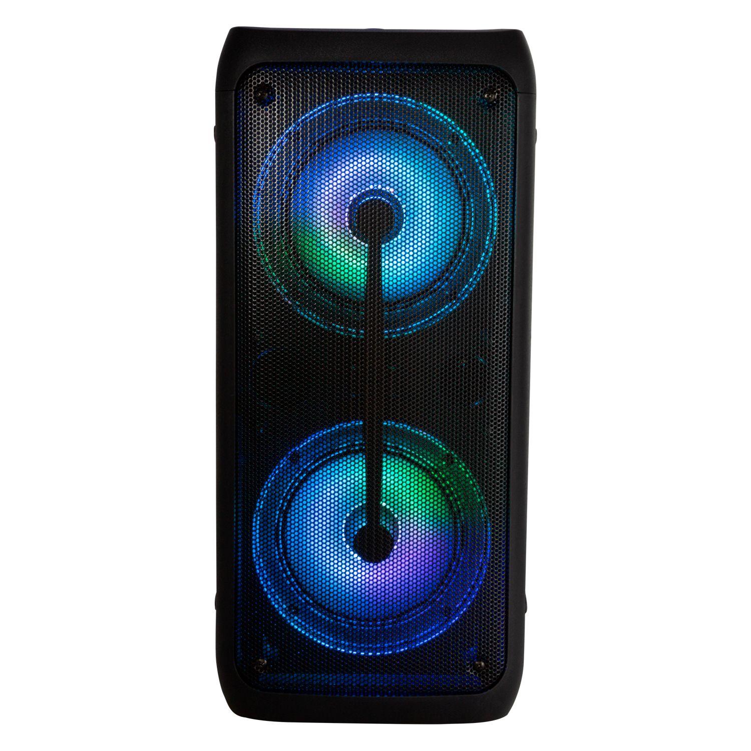 Parlante karaoke Monster 849BK doble 6 pulg Open Box-1