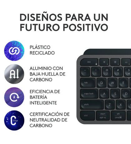 Teclado Logitech Mx Keys S Color Grafito-2