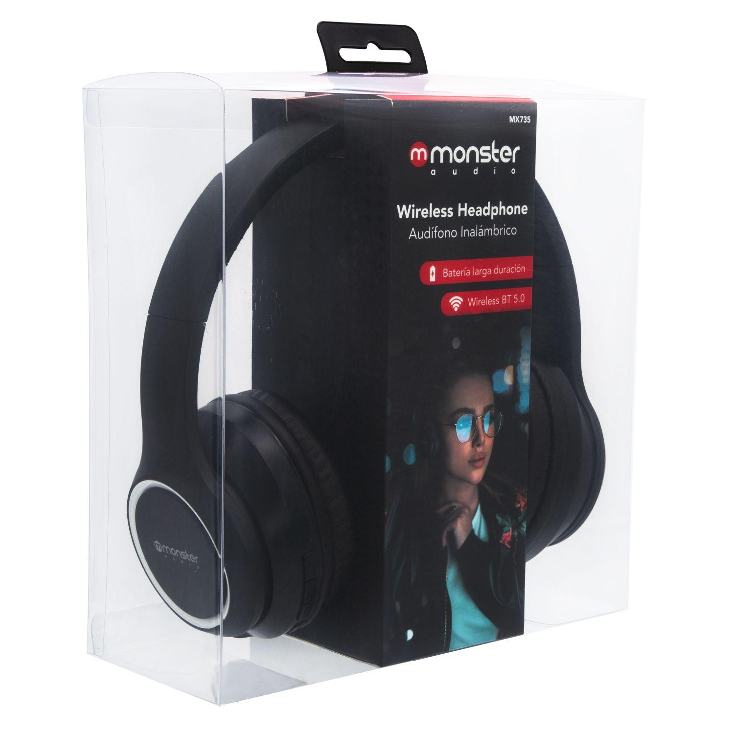 AUDIFONOS WIRELESS MONSTER KARAOKE MX735WH-4