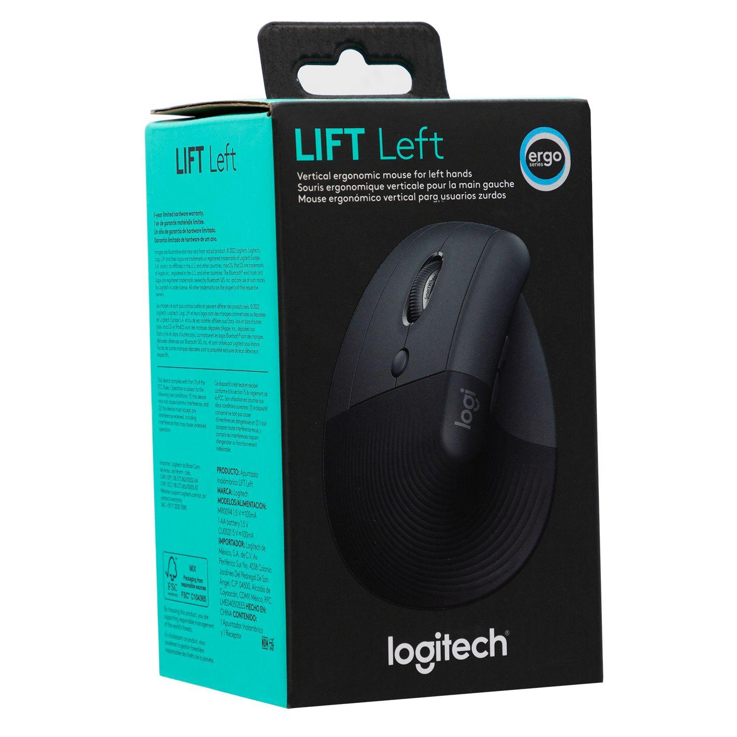 MOUSE LIFT ZURDO GRAPHITE / BLACK Open box-4