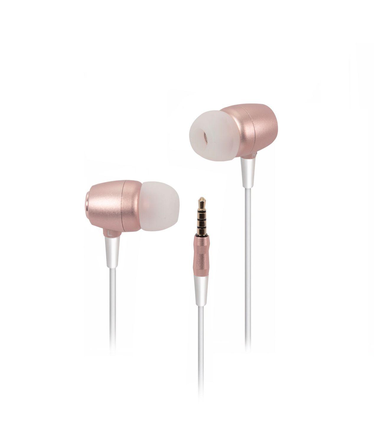 AUDIFONO MOTOROLA EARBUDS M.LIBRES METAL ROSADO-2