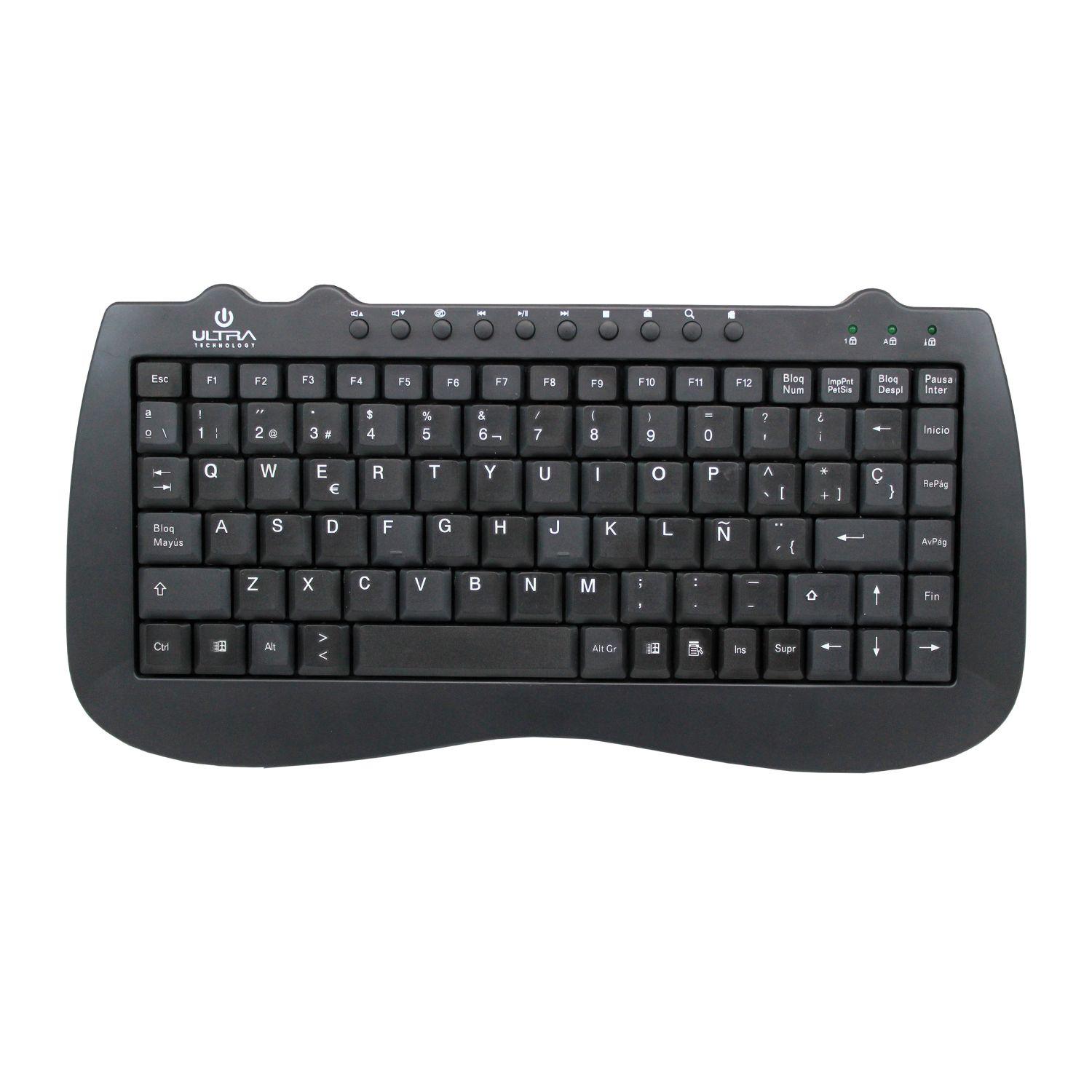 TECLADO MULTIMEDIA USB ULTRA Open box-2