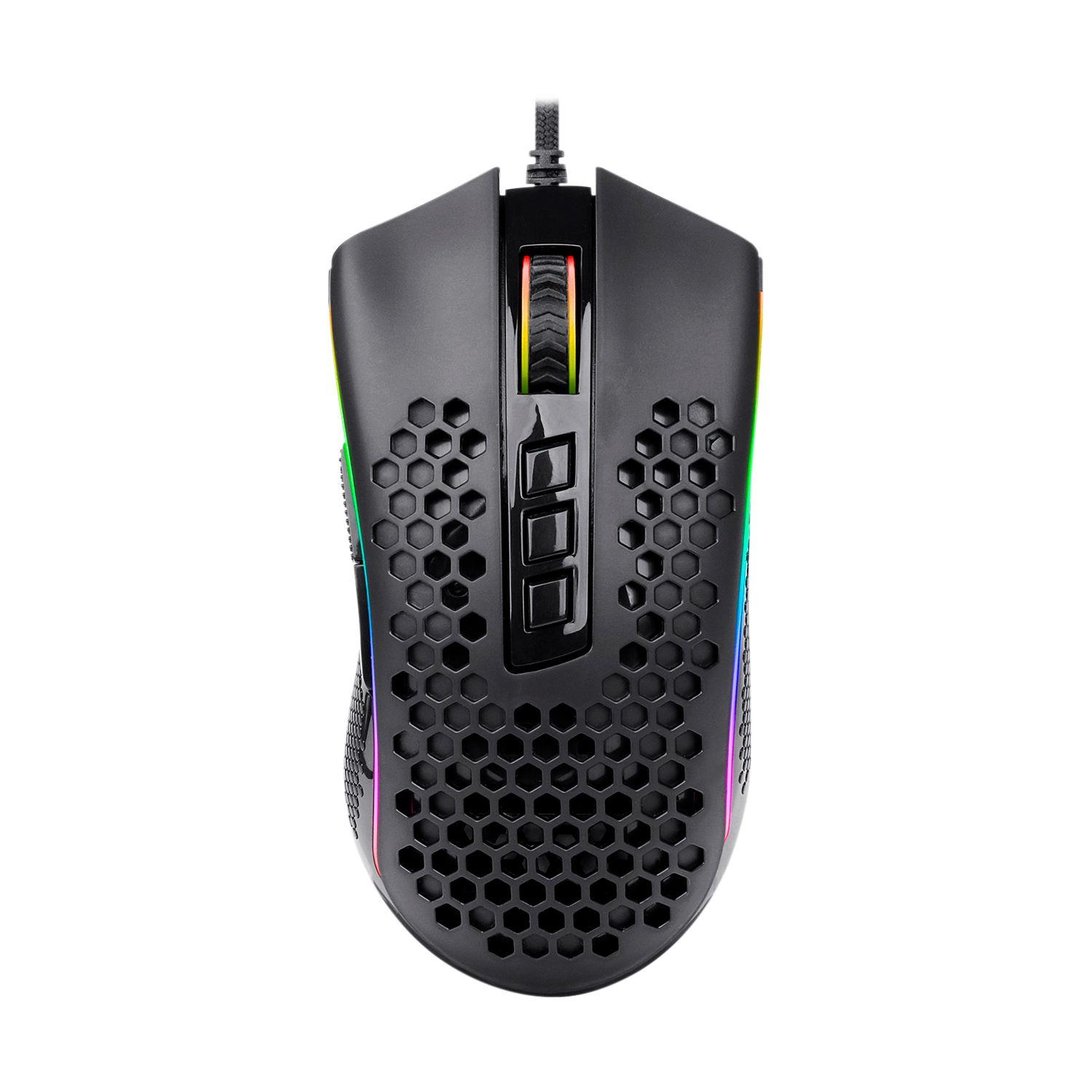 M988-Multicolor MOUSE GAMER USB STORM Multicolor 8 BOTONES ULTRA LIGERO Open box-0