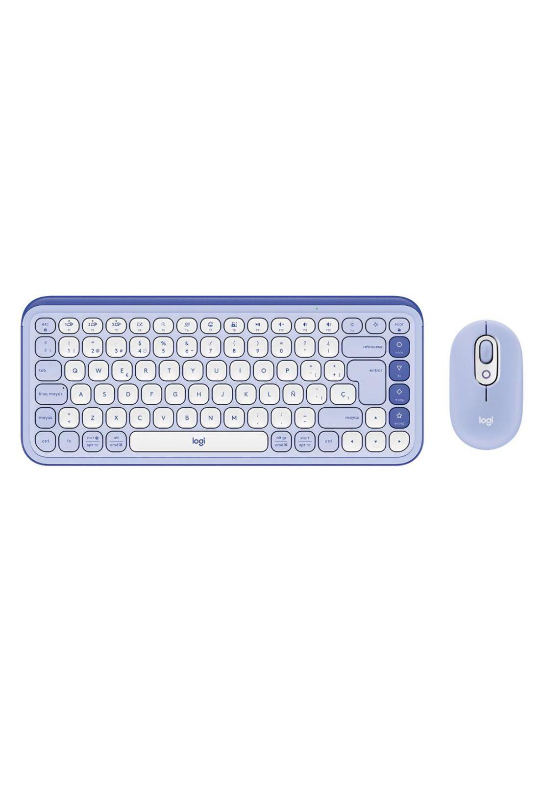 POP ICON LOGITECH COMBO TECLADO + MOUSE-3