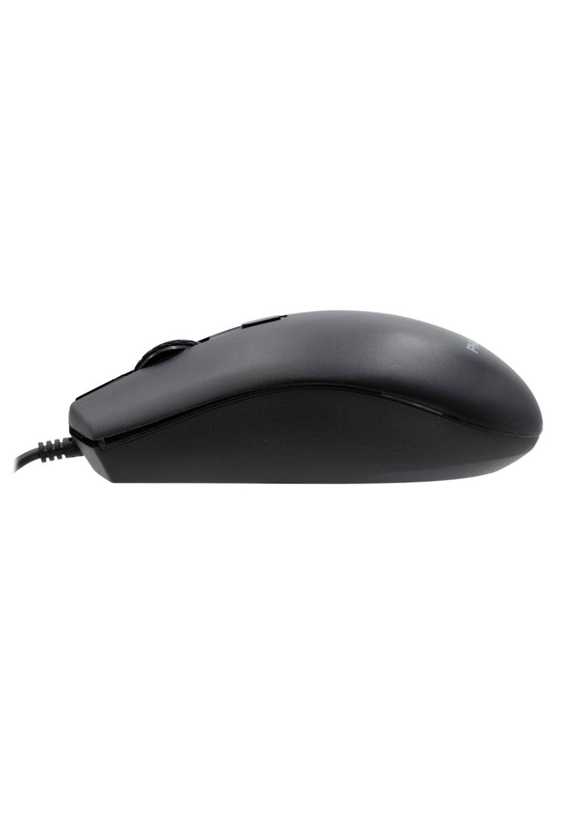 MOUSE ALÁMBRICO SPK7204 NEGRO PHILCO PRO-3
