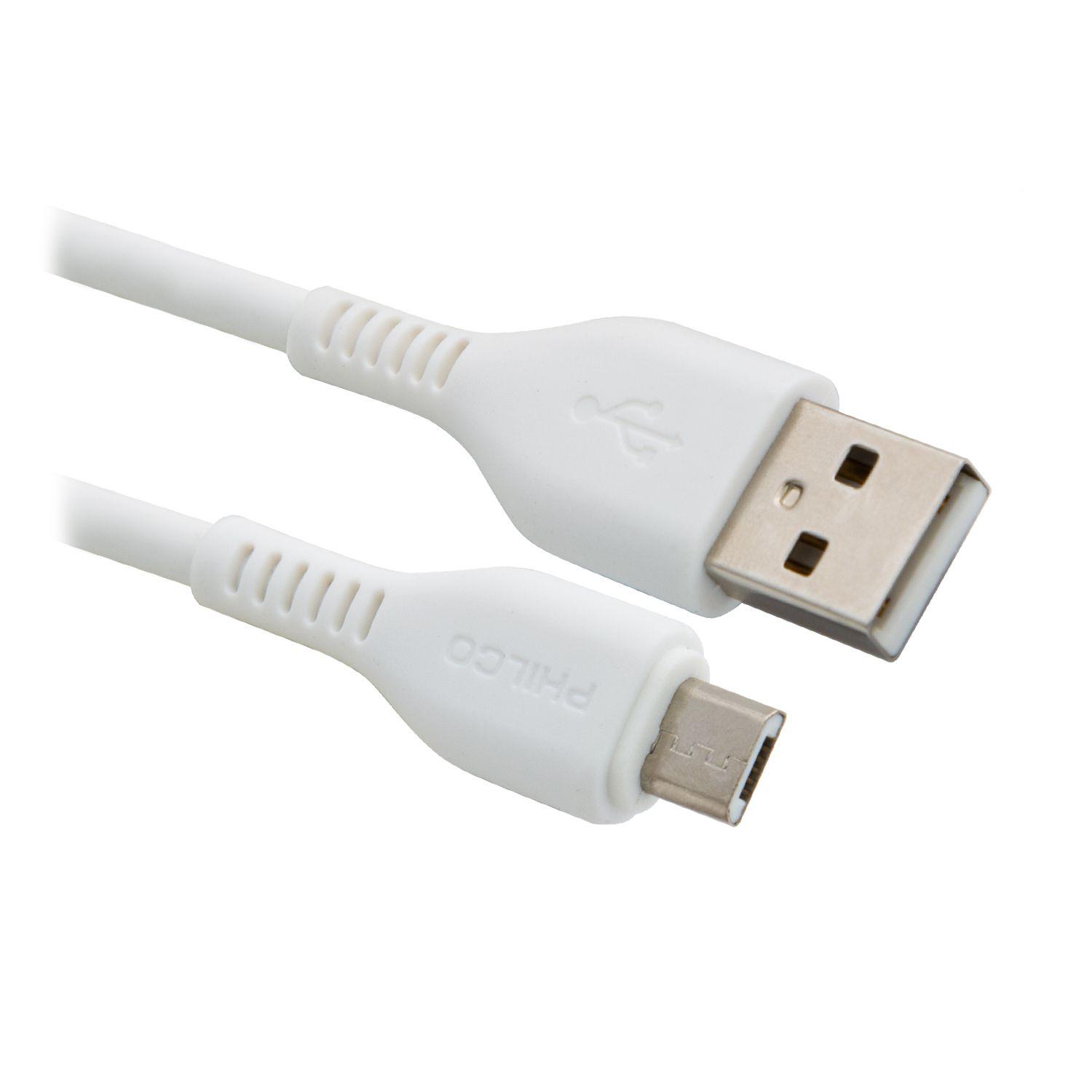 Cargador 2usb Carga Rápida 2.1a Conector Tipob Philco R2100-5