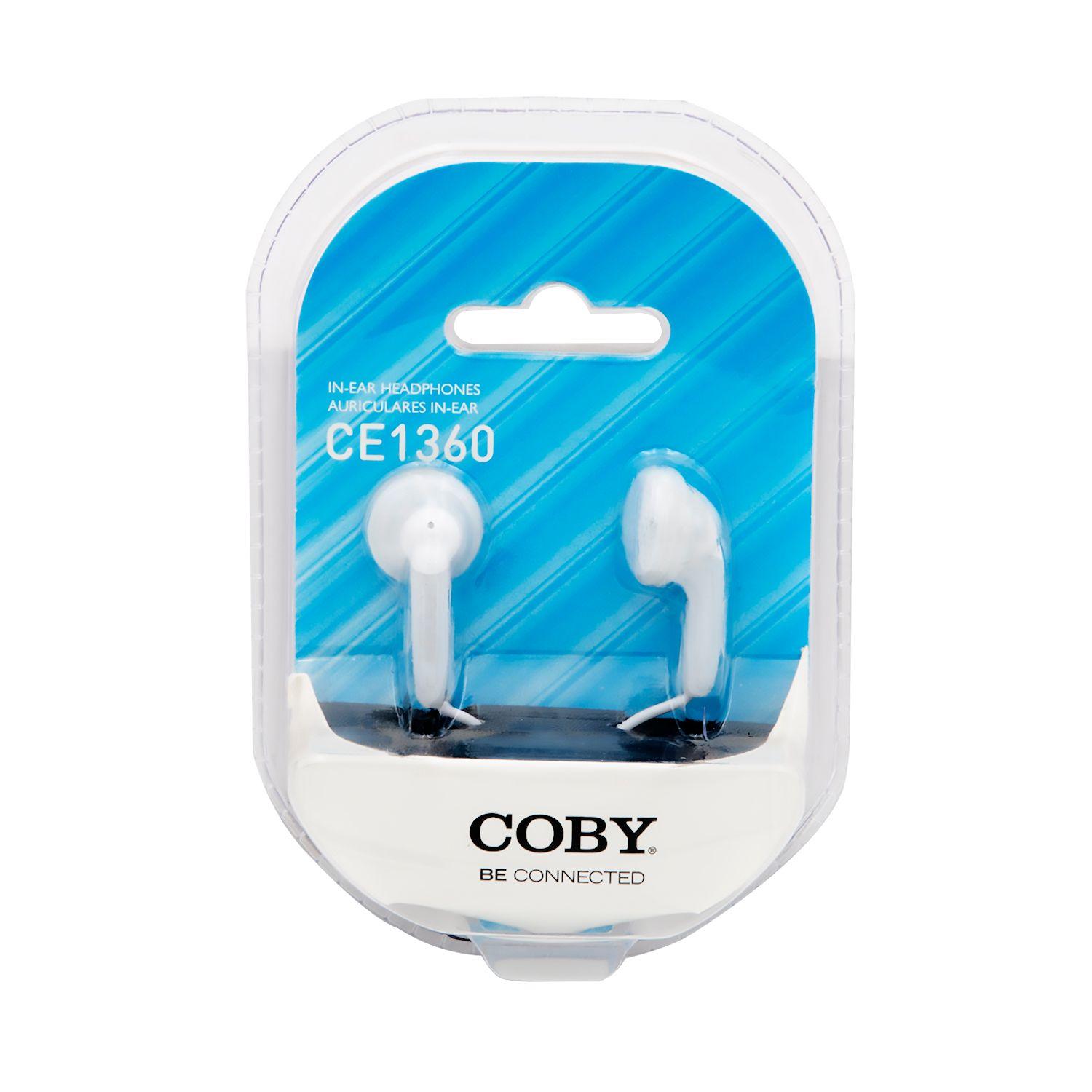 AUDIFONOS COBY BLANCOS CE1360WH-1