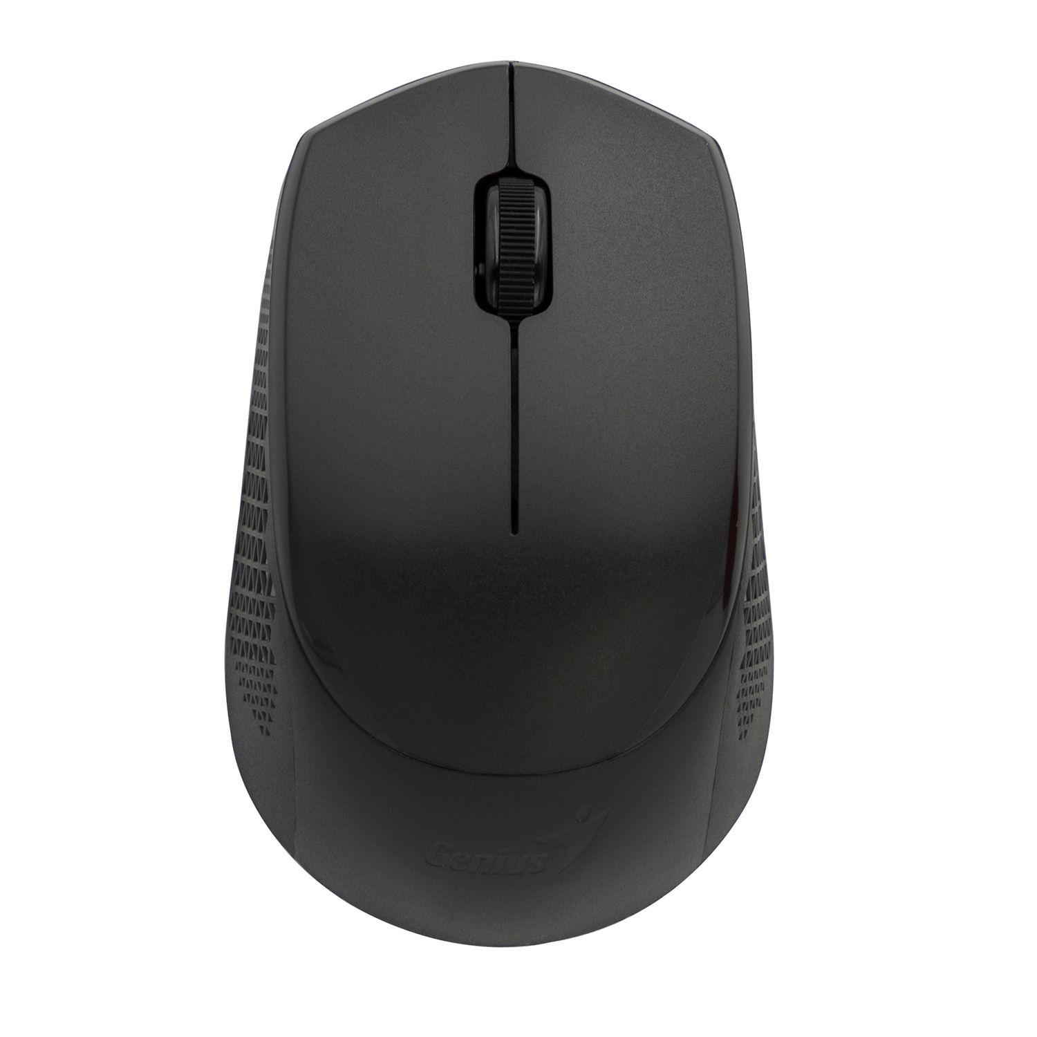 MOUSE INALAMBRICO NEGRO SILENCIOSO AMBIDIESTRO 2.4GHZ NX8000S-2