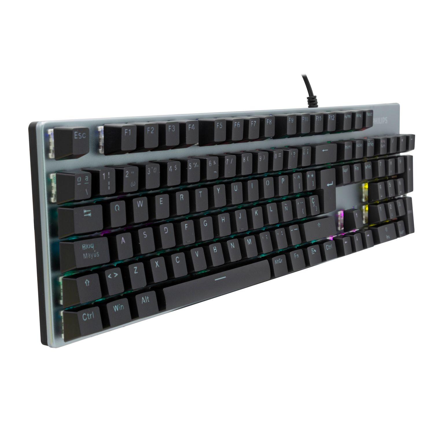 Teclado Gamer Philips Mecánico SPK8404 Open Box-2