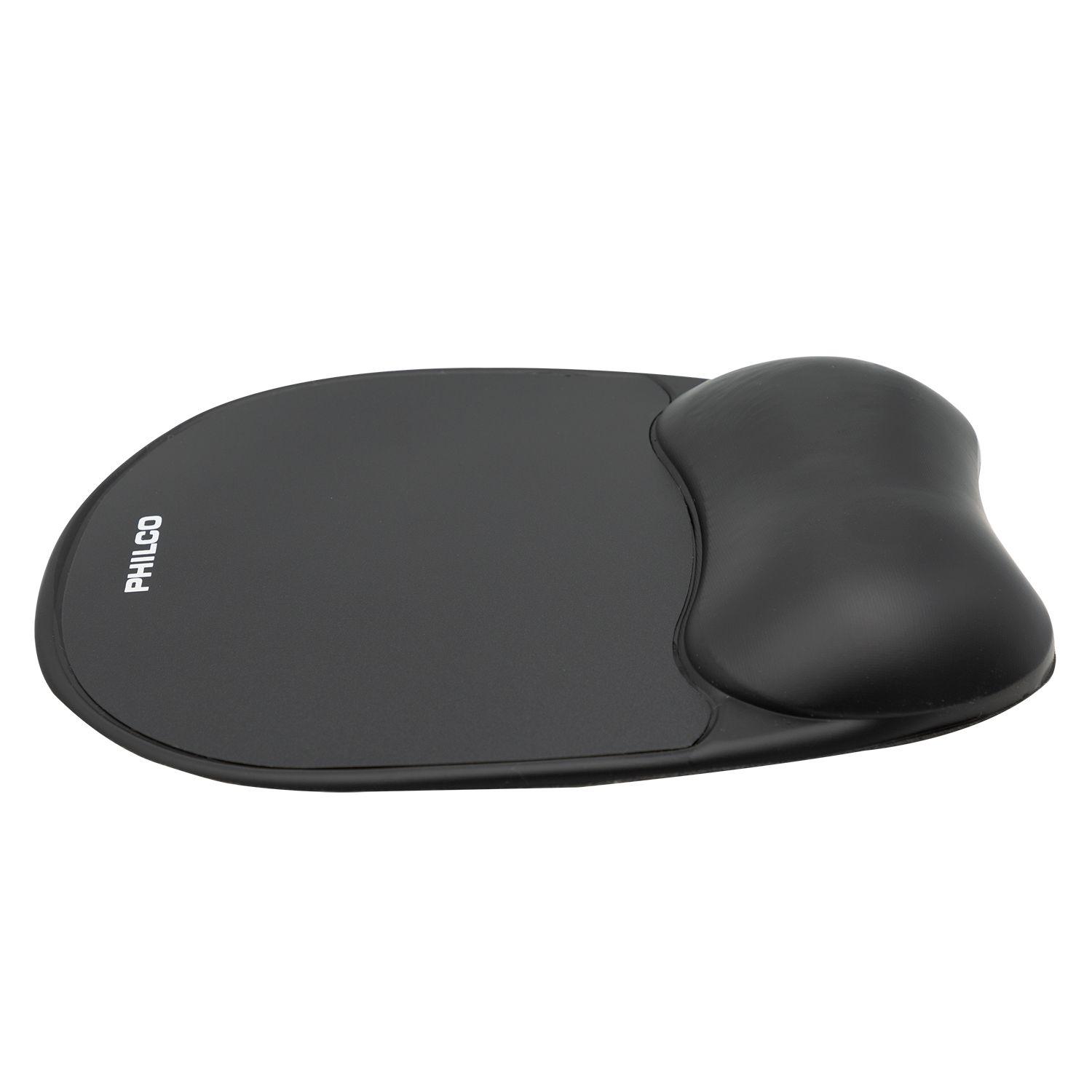 Pad de Mouse Rígido c/ Gel Apoya Muñeca-1